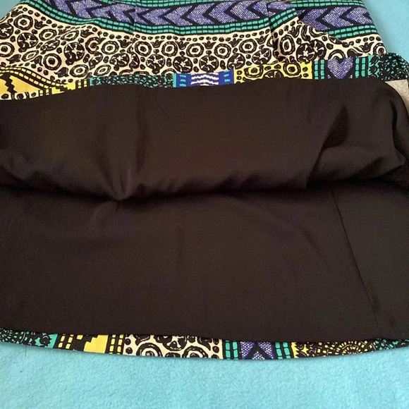 ANTHROPOLOGIE PLENTY BY TRACY REESE  pleated mini dress v neck fully lined SZ 12 - Picture 5 of 14